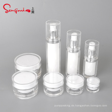 5g 10g 20g 15 ml 30 ml 50 ml Weiß in serienmäßiger Hautpflegebehälter für creme leere Plastiklotion Flasche Acrylcremes Set Set